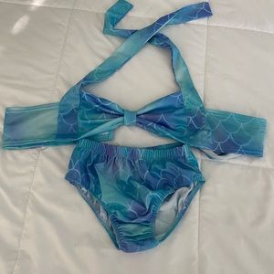 Swimsuit with mermaid tail